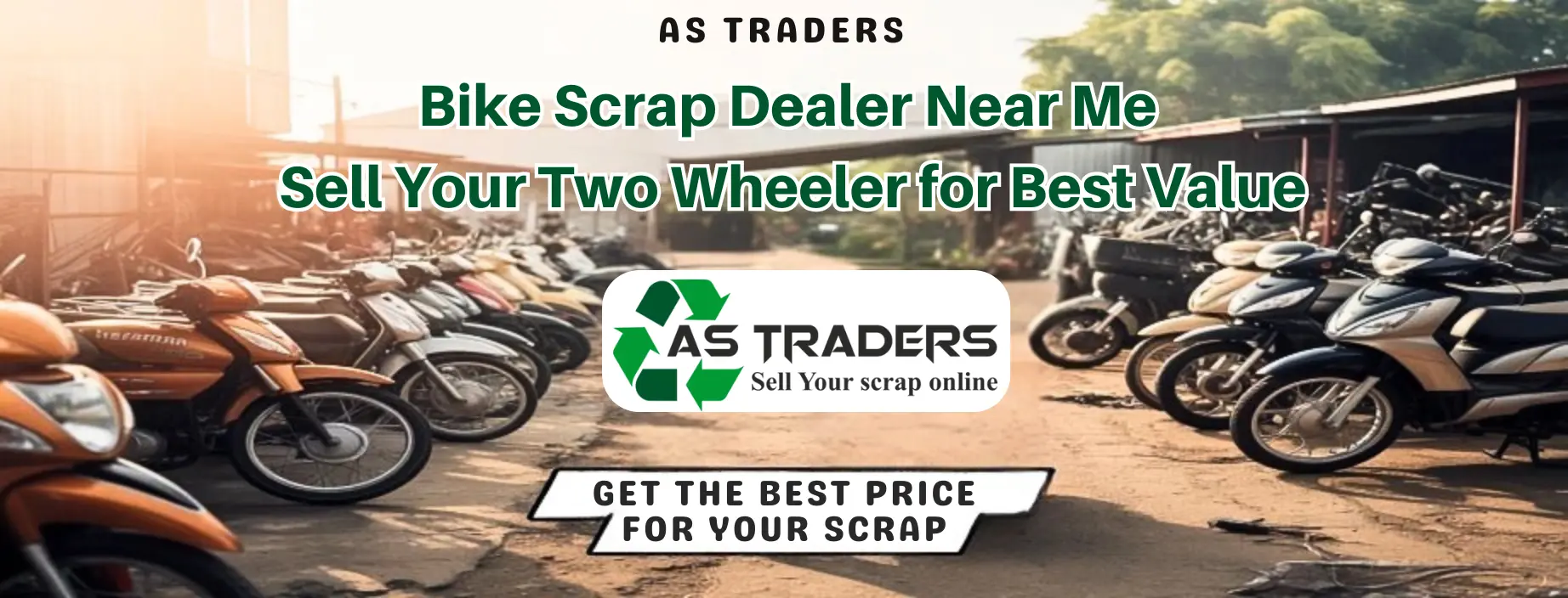 Bike Scrap Dealer Near Me – Sell Your Two Wheeler for Best Value