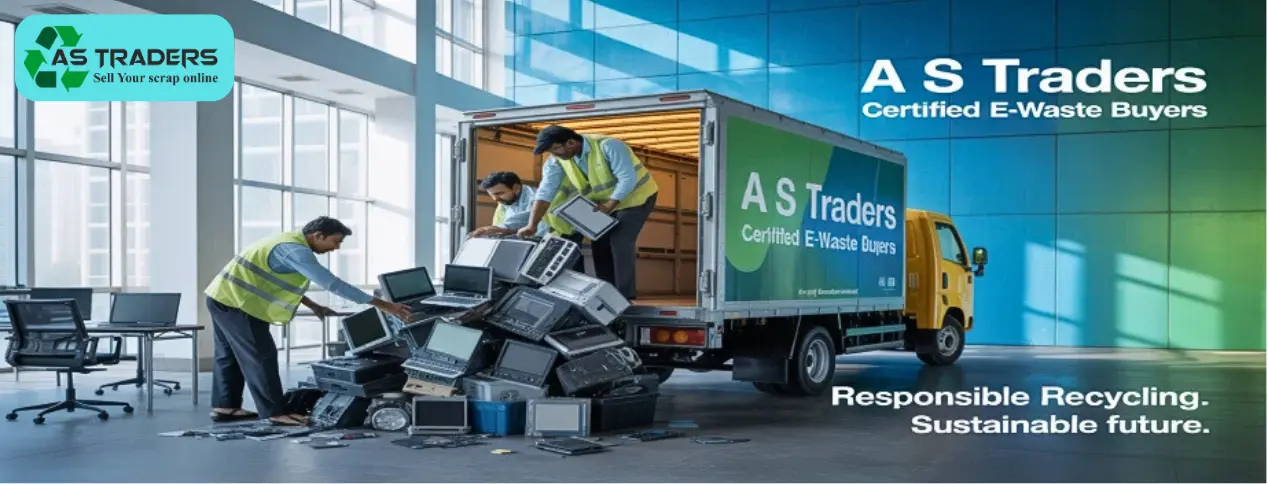 Bulk E Waste Buyers in Hyderabad – Sell Computer Scrap from Offices, IT Companies & Institutions | A S Traders